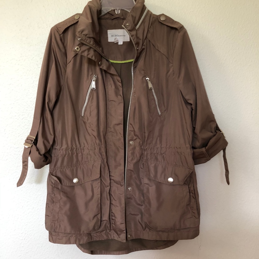 Bcbgeneration Utility Jacket Parka L - image 1
